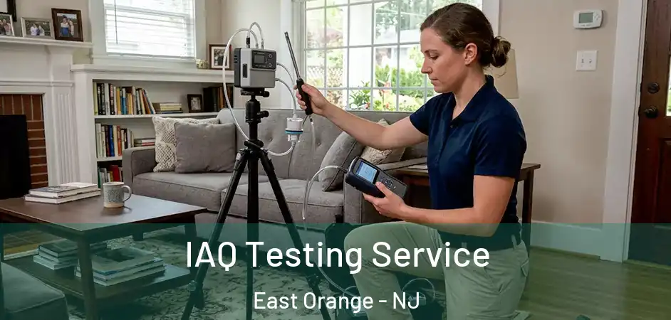  IAQ Testing Service East Orange - NJ