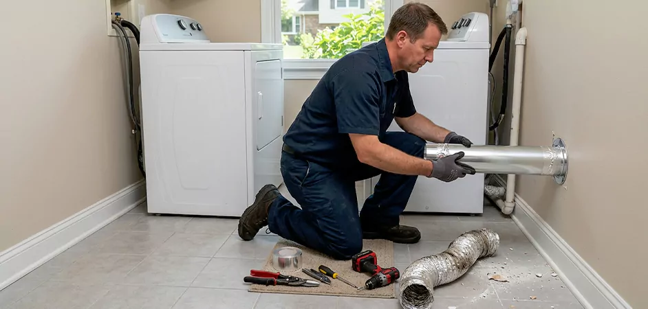 Dryer Vent Replacement in East Orange